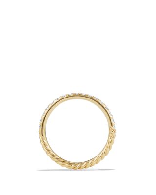 Cable Collectibles Ring with Diamonds in 18K Gold, 5