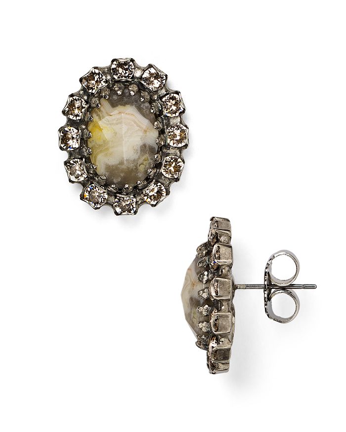 Sorrelli Swarovski Crystal Stud Earrings Bloomingdale s