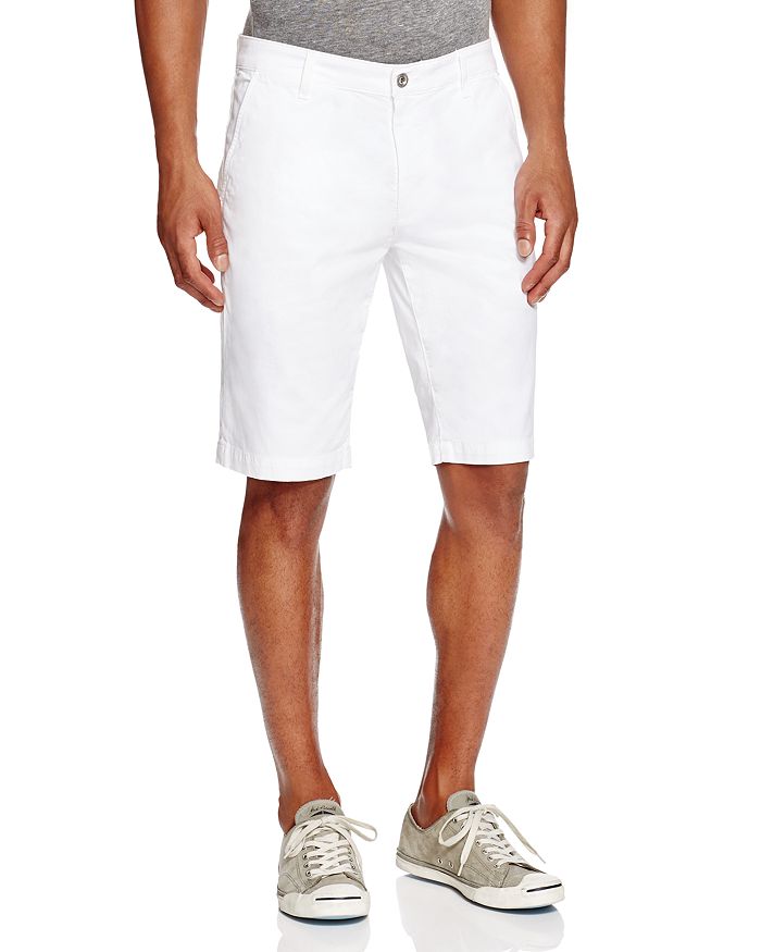 A.w.a.k.e. Griffin Stretch Relaxed-fit Shorts In White