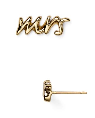 kate spade heart earrings gold