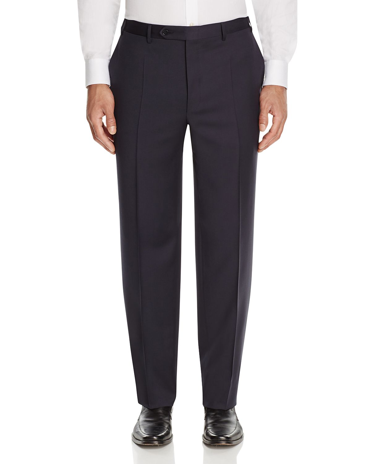Canali Siena Wool Classic Fit Dress Pants