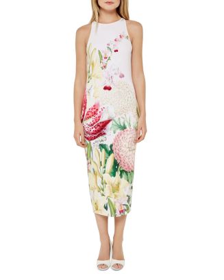 Ted Baker Julee Encyclopedia Floral Midi Dress | Bloomingdale's Women