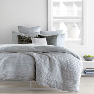 dkny city pleat duvet cover king