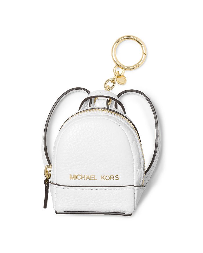 Bucket Lipstick Bag Leather Mini Keychain Charm Backpack Pendant
