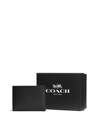 coach slim billfold