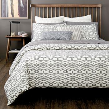Dwellstudio Dwell Studio Tangier Geo Duvet Cover Full Queen
