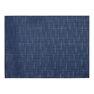 Shop Chilewich Bamboo Rectangular Placemat, 14 X 19 In Lapis