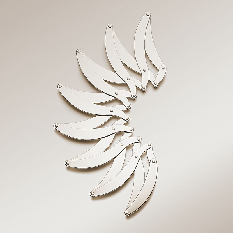 Alessi Augh Extensible Trivet In Silver