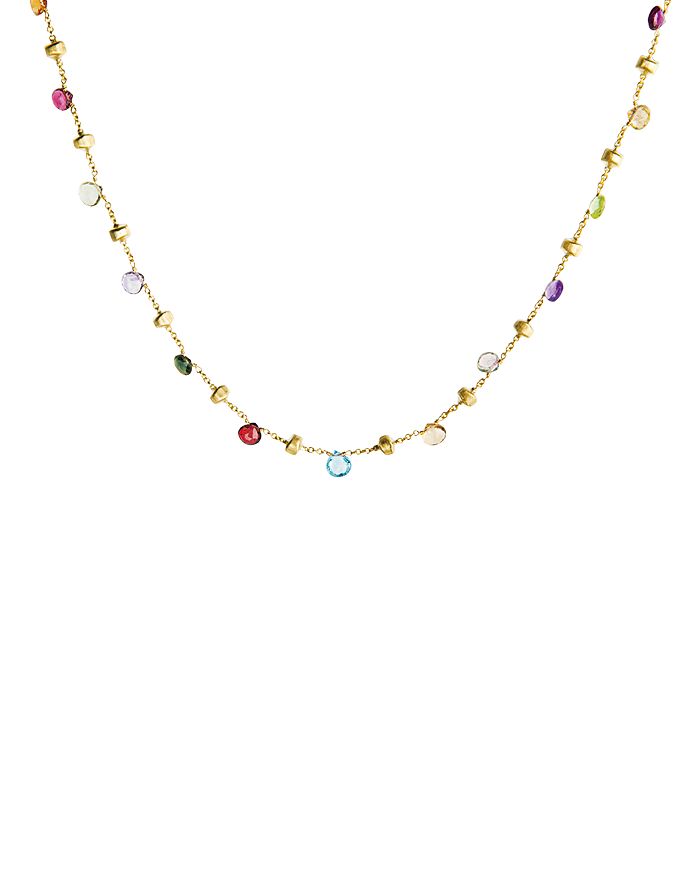 Marco Bicego Paradise Collection Gold Necklace, 16 In Multi/gold