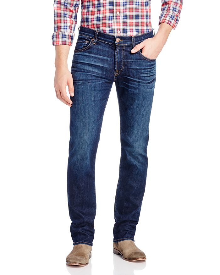 7 For All Mankind Airweft Slimmy Slim Fit Jeans In Commotion Bloomingdale S