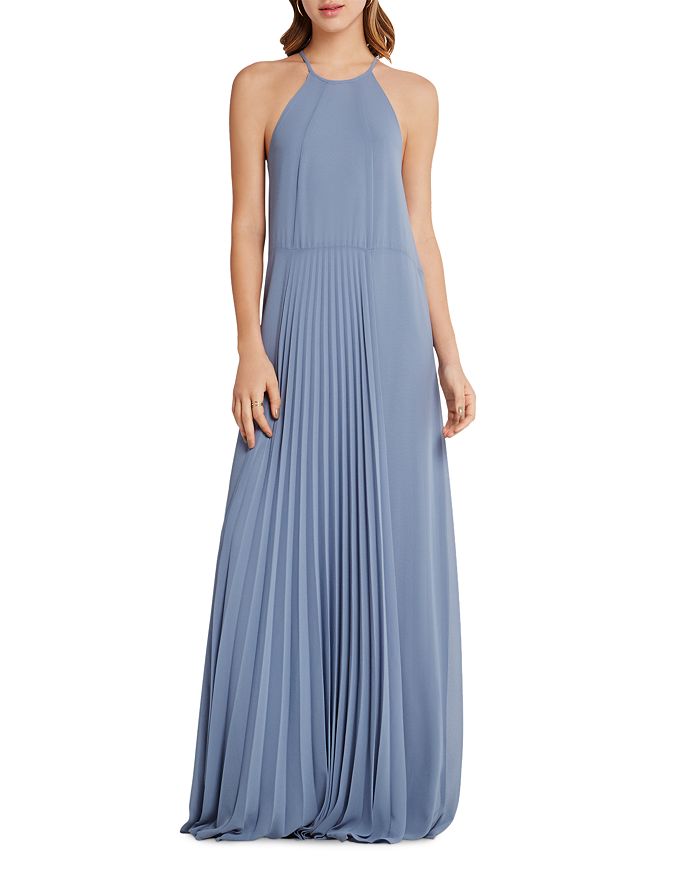 BCBGeneration Pleated Front Maxi Dress | Bloomingdale's