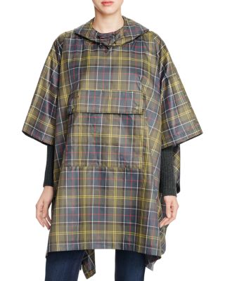 barbour waterproof poncho