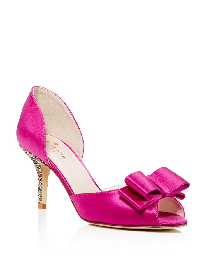 Kate spade outlet sela bow heels