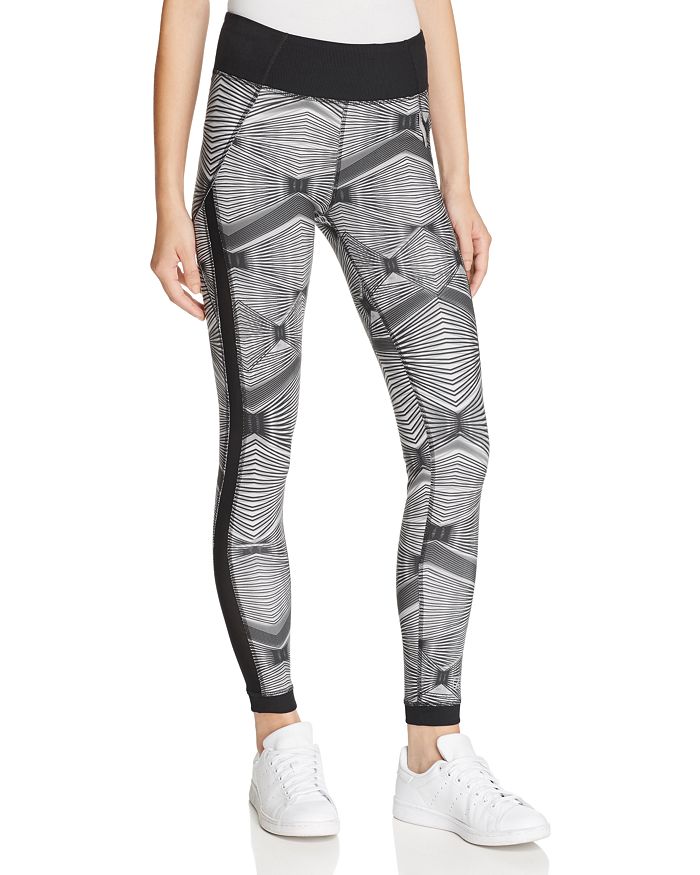 Zobha Fit Print Mesh Side Active Leggings - Compare at $84