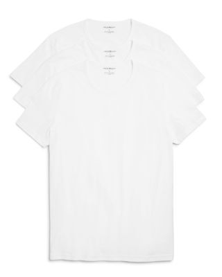 Armani Pure Cotton Crewneck T-Shirts 
