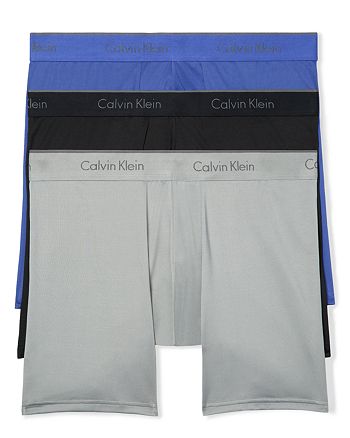 Calvin Klein Microfiber Stretch Boxer Briefs - Pack of 3 | Bloomingdale's