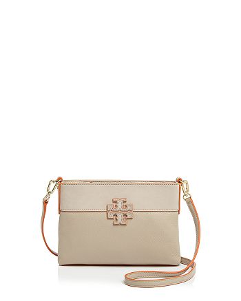 Tory Burch Small Stacked-T Color Block Crossbody | Bloomingdale's