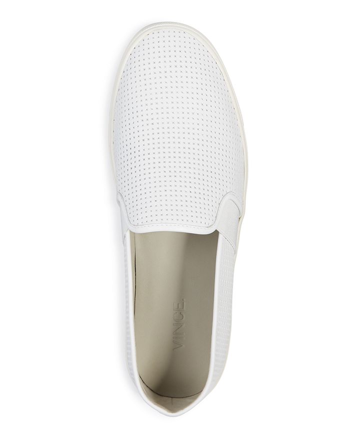 Shop Vince Women's Blair 5 Slip On Sneakers In White