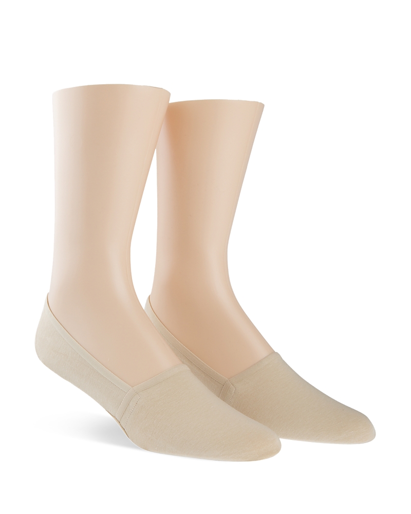 Calvin Klein No Show Liner Socks, Pack Of 2 In Camel