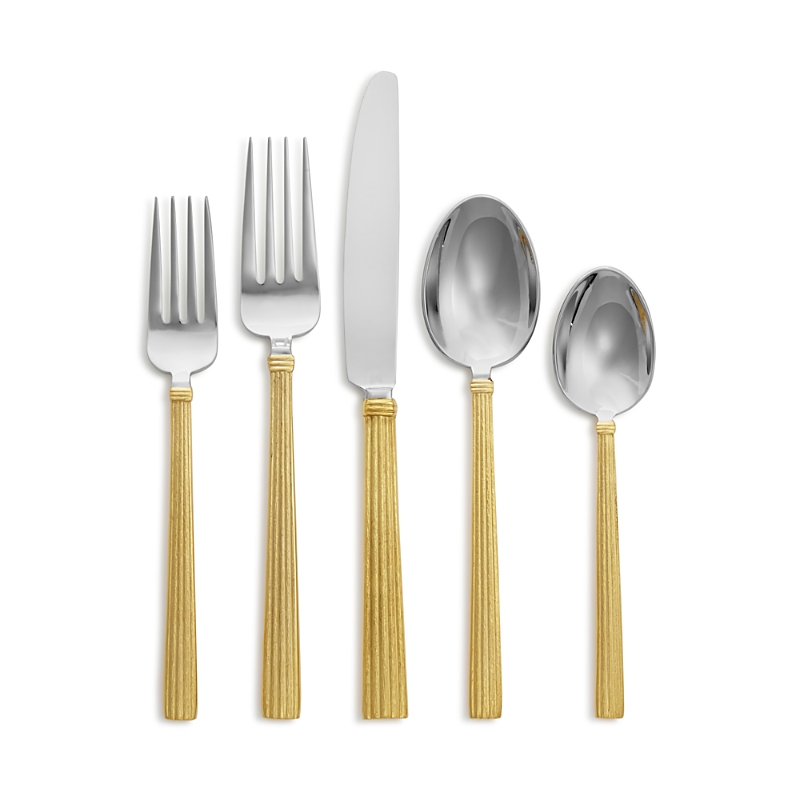 Michael Aram Wheat Gold 5-piece Place Setting In Gold
