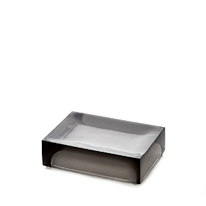 Jonathan Adler Hollywood Bath Soap Dish In Smoke Gray