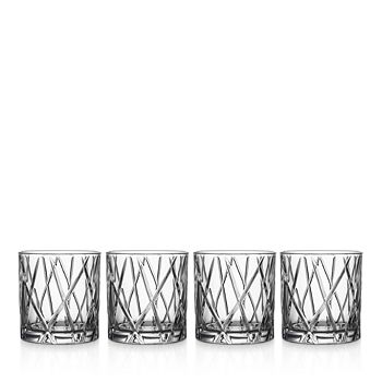 Orrefors - City Double Old Fashioned Glass, Set of 4