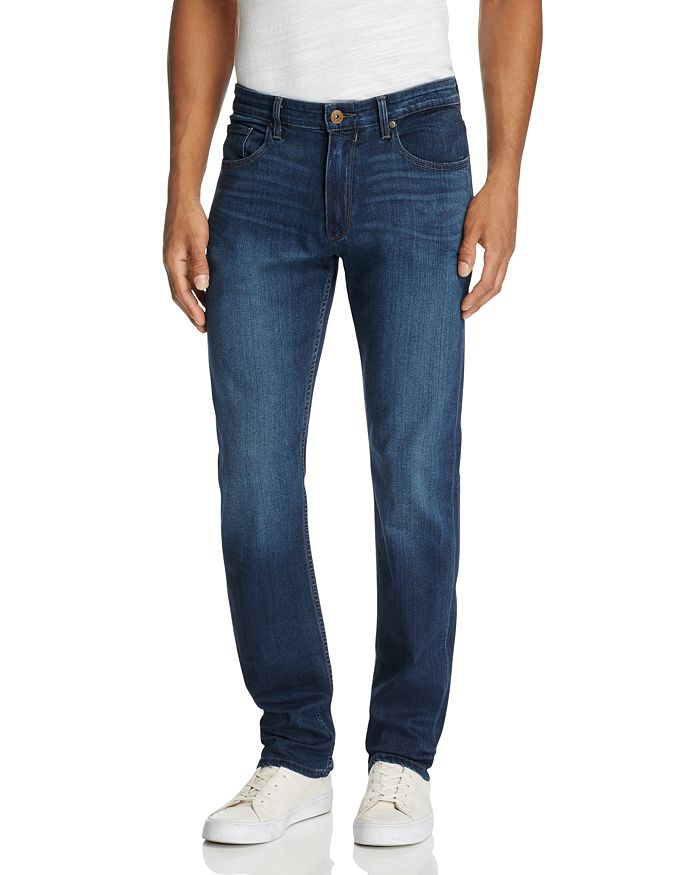 PAIGE Transcend Federal Slim Straight Fit Jeans in Blakely | Bloomingdale's