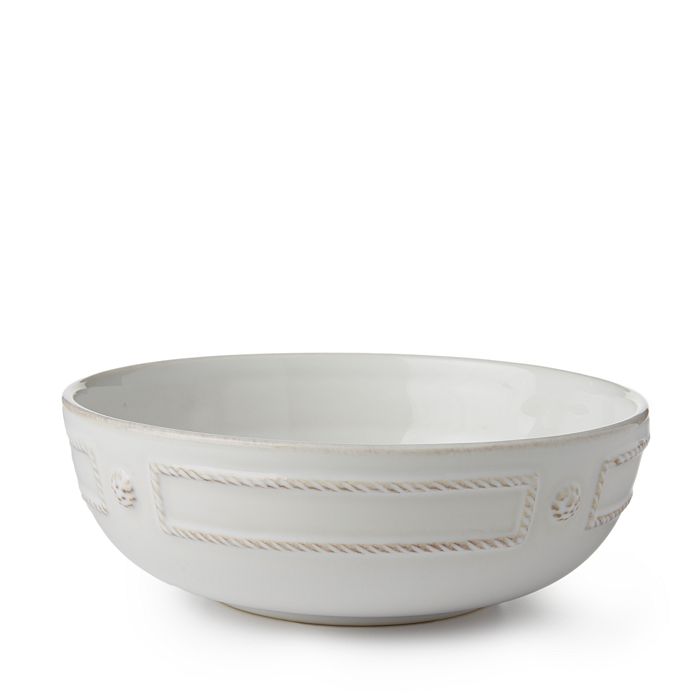 Shop Juliska Berry & Thread French Panel Coupe Pasta Bowl In Whitewash