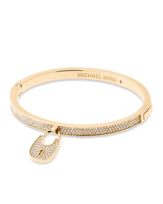 michael kors lock bracelet