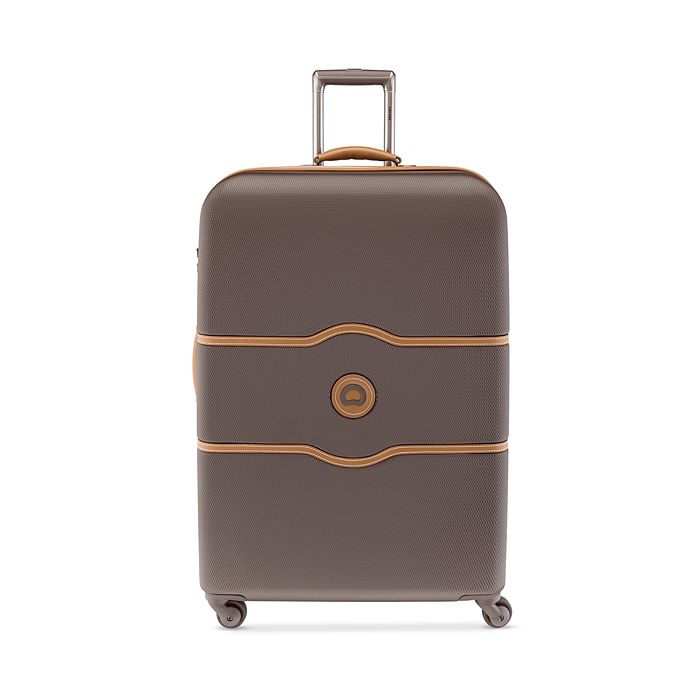 Delsey Chatelet Hardside Plus 28 Upright Spinner In Chocolate