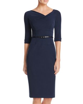 Jackie Belted Sheath Dress