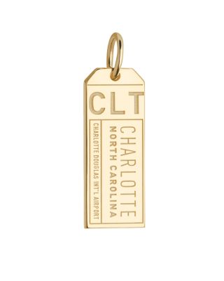 Jet Set Candy - Charlotte, North Carolina CLT Luggage Tag Charm