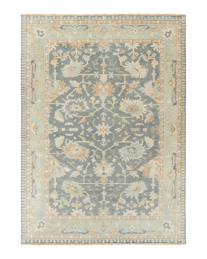 Surya Cappadocia Area Rug, 8' X 11' In Medium Gray/mint/butter/taupe