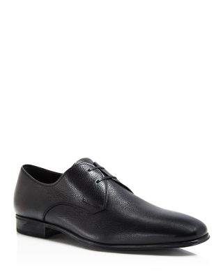 id textured derby formal shoes