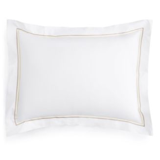 Matouk Essex King Sham (White Champagne)