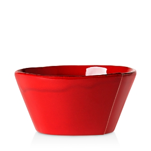 Vietri Lastra Stoneware Stacking Cereal Bowl In Red