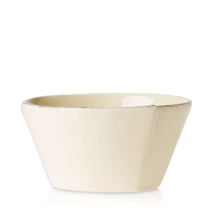 Vietri Lastra Stacking Cereal Bowl In Cream