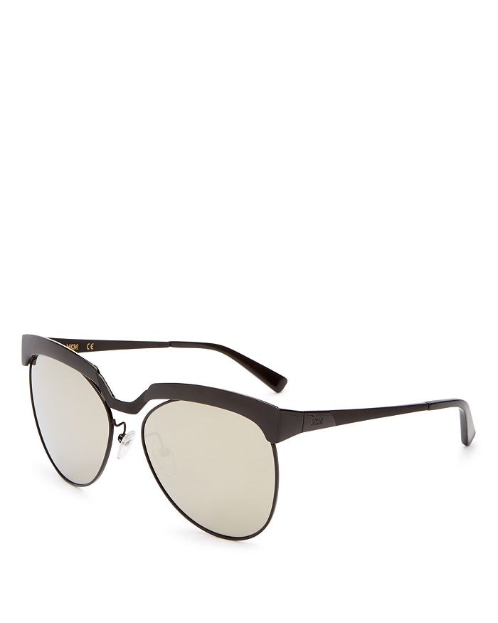 Mcm 58mm deals round sunglasses