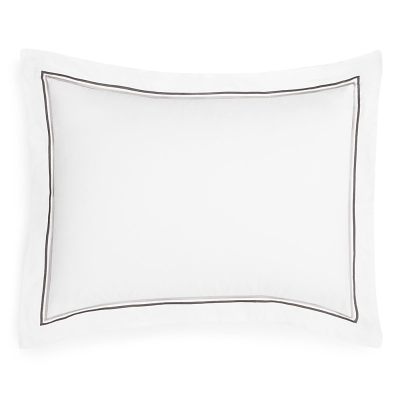 Matouk Essex King Sham In Charcoal