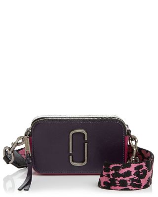 marc jacobs snapshot bag pink leopard