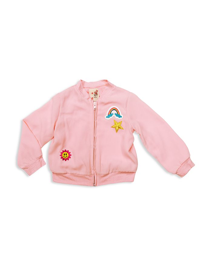 Baby girl shop bomber jacket
