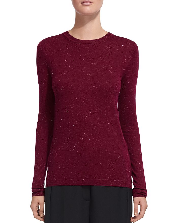 knit print sparkle top (wt1023)