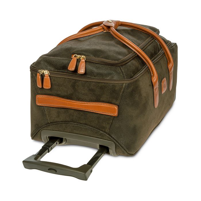 Bric's Life 21 Carry On Rolling Duffel In Olive