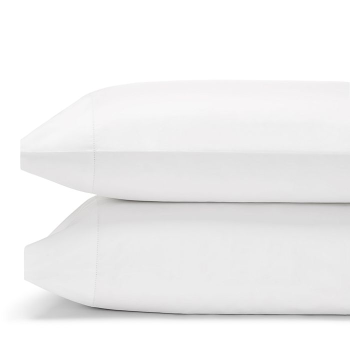 Matouk Sierra Hemstitch Standard Pillowcase, Pair In White