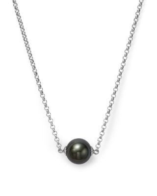 black pearl pendant