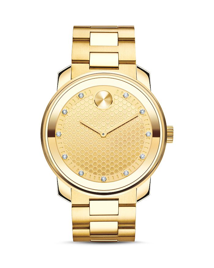 Movado bold diamond best sale bezel