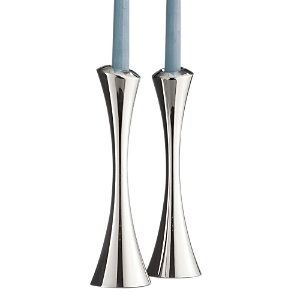 Nambe Aquila Candlesticks In Silver