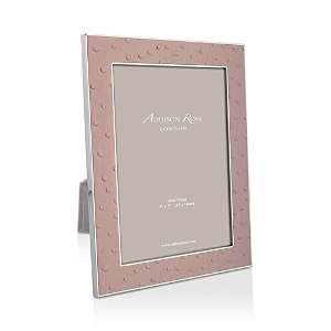 Addison Ross Ostrich Frame, 5 X 7 In Pink