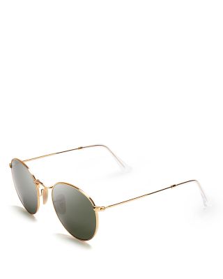  Icons Round Sunglasses, 50mm