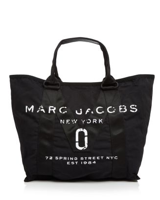 MARC JACOBS MARC JACOBS Logo Canvas Tote | Bloomingdale's